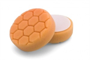 Flexipads Gąbka polerska HEX LOGIC 100mm pomarańczowa