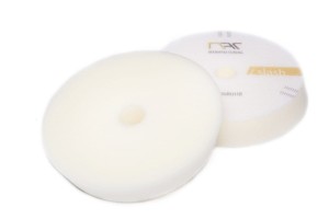 NAT Gąbka polerska SLASH SWAP DA Biała Twarda 80mm