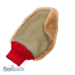 Flexipads Merino Super Soft Lambskin Wash Mesh Mitt