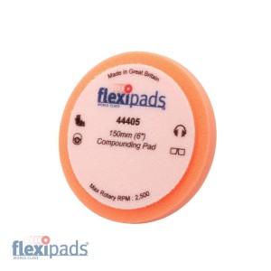 Flexipads Gąbka polerska 150mm FIRM pomarańczowa twarda