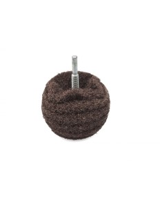Flexipads Kulka polerska BROWN Coarse Scruff Ball 75mm z gąbki z trzpieniem
