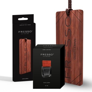 FRESSO Gentleman Air Perfume 50ml Perfumy + Zawieszka ZESTAW!