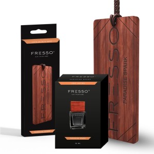 FRESSO Paradise Spark Air Perfume 50ml Perfumy + Zawieszka ZESTAW!