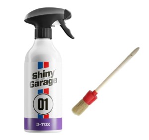 Shiny Garage D-Tox Iron & Fallout Remover 1000ml PŁYN DO FELG + PĘDZEL GRATIS!
