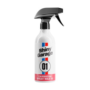 Shiny Garage Carnauba Spray Wax V2 500ml Szybki wosk w płynie