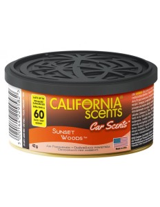 CALIFORNIA CAR SCENTS - Sunset Woods Puszka zapach