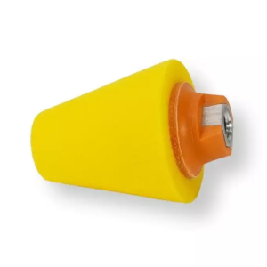 HoneyCOMB CONE 50mm M14 Stożek do polerowania felg żółty miękki