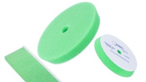 HoneyCOMB Seria U3 zielona średnio twarda 150/165mm gąbka polerska