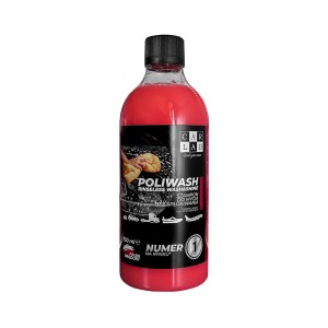 Carlab Poliwash Red 750ml polimerowy szampon bez spłukiwania, bezzapachowy