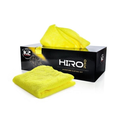 K2 HIRO PRO 30x30cm Zestaw ściereczek z mikrofibry