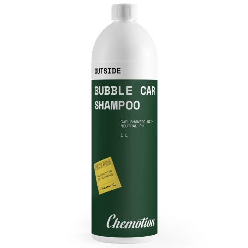 Chemotion Bubble Car Shampoo 500ml szampon samochodowy o neutralnym pH