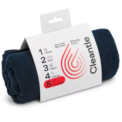 Cleantle Shorty Wielozadaniowe mikrofibry z krótkim włosiem 3pak 350gsm