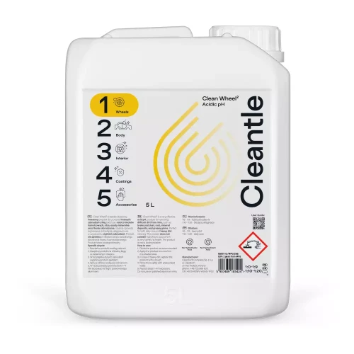 Cleantle Clean Wheel 2 5000ml – kwasowy produkt do czyszczenia felg