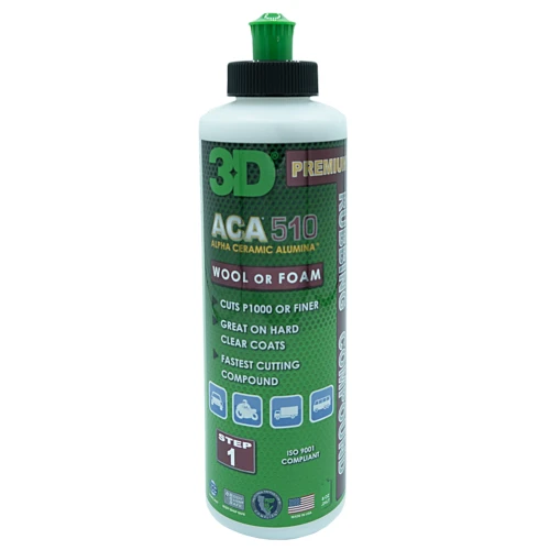 3D 510 Premium Rubbing Compound 237ml - Skuteczna Tnąca Pasta Polerska