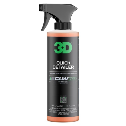 3D GLW Series Quick Detailer 473ml - Szybki środek do odświeżenia wyglądu pojazdu