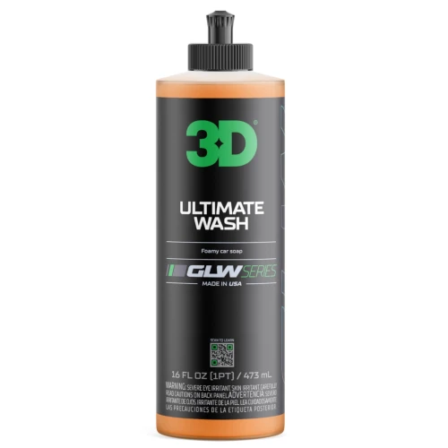 3D GLW Series Ultimate Wash 473ml - Zaawansowany szampon samochodowy