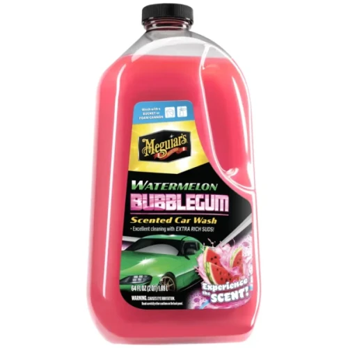 Meguiar's Watermelon Bubblegum Scented Car Wash 1893ml - Szampon o zapachu arbuzowej gumy balonowej