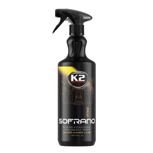 K2 SOFRANO PRO 1000ml - Płyn do czyszczenia skóry
