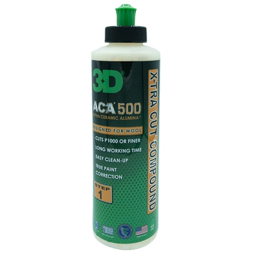 3D 500 ACA X-tra Compound - Mocno ścierna pasta polerska 237ml