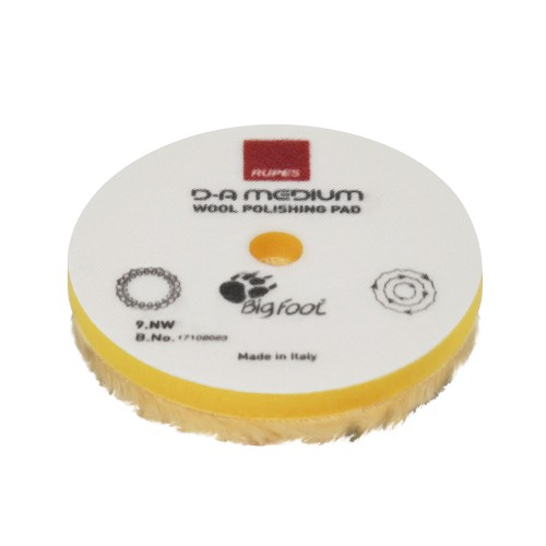Rupes tarcza polerska z wełny MEDIUM (średnia twardość) 130mm