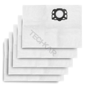 Techkar worki syntetyczne do odkurzacza KARCHER WD2 PLUS, WD3, SE 4001, SE 4002 - 5 sztuk