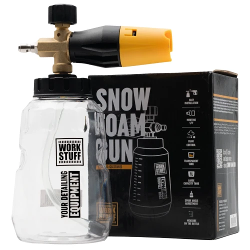 Work Stuff Snow Foam Gun - Profesjonalna pianownica do myjek ciśnieniowych 1L