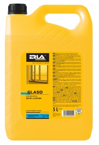 ERLA GLASO 5000ml 5L Płyn do mycia powierzchni szklanych bez polerowania