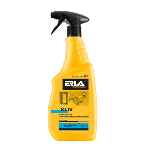 ERLA KLIV 750ml Płyn do czyszczenia plastików i mebli ogrodowych