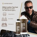 Leather Expert Leather Top Coat 50ml Bezbarwny lakier do skóry PÓŁMAT