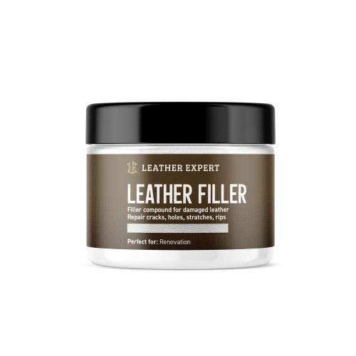 Leather Expert Leather Filler White 25ml Płynna skóra biała