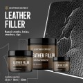 Leather Expert Leather Filler White 25ml Płynna skóra biała