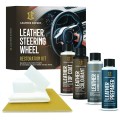 Leather Expert Steering Wheel Kit Black Zestaw do czyszczenia pielęgnacji kierownicy