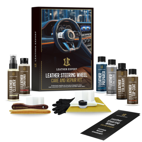 Leather Expert Steering Wheel Care And Repair Kit zestaw do czyszczenia pielęgnacji kierownicy