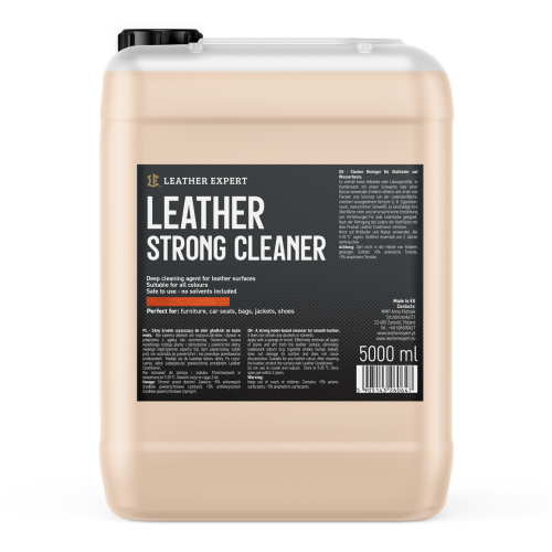 Leather Expert Leather Strong Cleaner 5L Silny środek do czyszczenia skóry