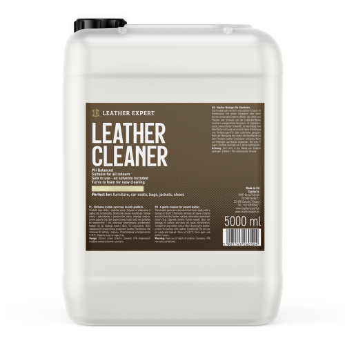 Leather Expert Leather Cleaner 5L Środek do czyszczenia skóry