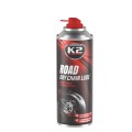 K2 Smar suchy do łańcuchów motocyklowych rowerowych 400ml