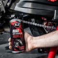 K2 Smar suchy do łańcuchów motocyklowych rowerowych 400ml