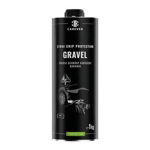 Novol Carever Gravel Black 1kg - Środek ochrony karoserii typu „baranek”