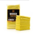 Work Stuff Worker Yellow 10-PAK 40x40cm 320G Mikrofibra bez obszycia