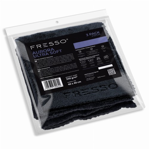 FRESSO Aurora Ultra Soft  3 pack 40x40 Mikrofibry bezszwowe