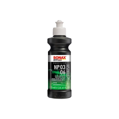 SONAX Profiline Nano Polish 03/06 - Pasta polerska wykończeniowa 250 ml