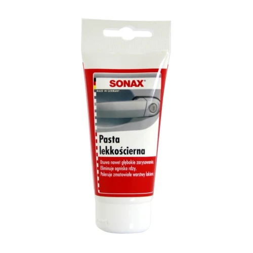 SONAX Pasta polerska lekkościerna 75 ml - Usuwa rysy i zadrapania