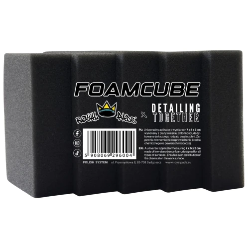 Royal Pads FoamCube 5-Pack - Zestaw uniwersalnych aplikatorów