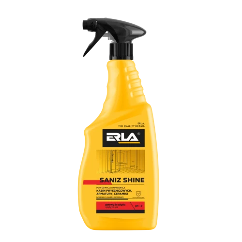 ERLA SANIZ SHINE 750ml Płyn do mycia i impregnacji łazienek