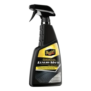 Meguiar's Gold Class Luxury Matte 473ml Do ochrony gumy, winylu, plastiku i skóry bez efektu śliskości