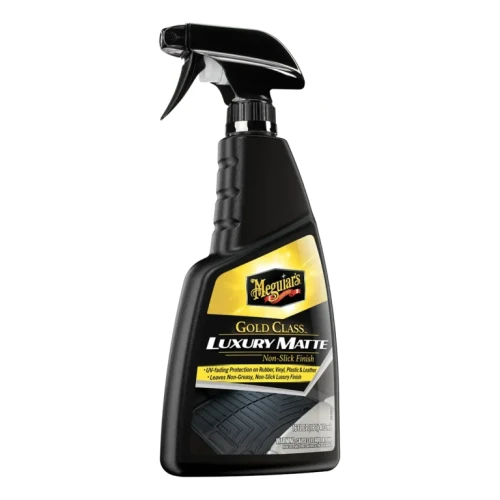 Meguiar's Gold Class Luxury Matte 473ml Do ochrony gumy, winylu, plastiku i skóry bez efektu śliskości