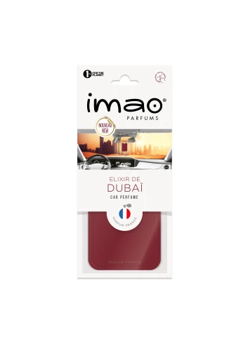 Scentway IMAO Dubai Karta zapachowa zapach zawieszka