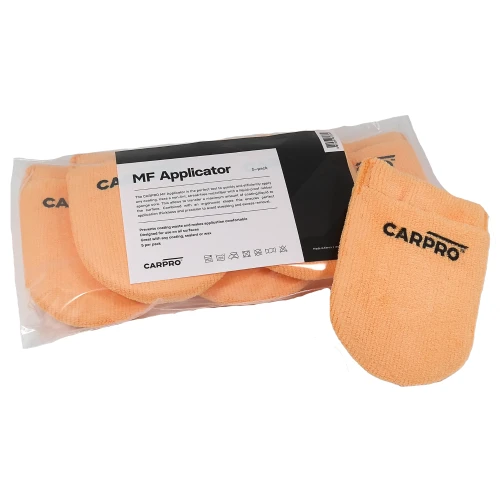 CarPro Microfibre Applicator – zestaw aplikatorów z mikrofibry, 5 sztuk
