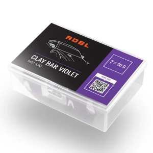 ADBL Clay Bar Violet 50g 2pcs Średnia glinka do lakieru Zestaw 2szt.
