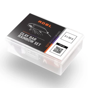 ADBL Clay Bar Rainbow SET 50g 3pcs Glinka do lakieru Zestaw 3szt.